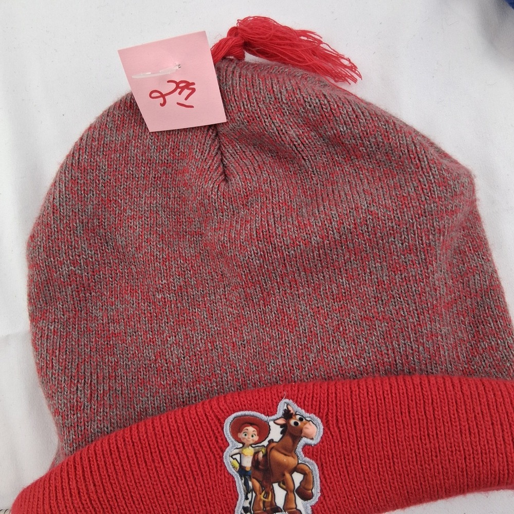 Toy‎ Story 4 Jessie and Bullseye Beanie Hat Red Grey